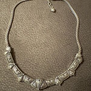 Brighton Silver Geometric Necklace